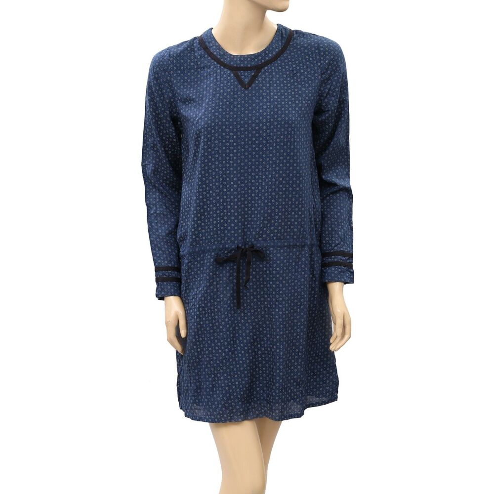 Petite Mendigote Paris Dotted Printed Mini Dress Jolie Jolie Cotton S New 217929